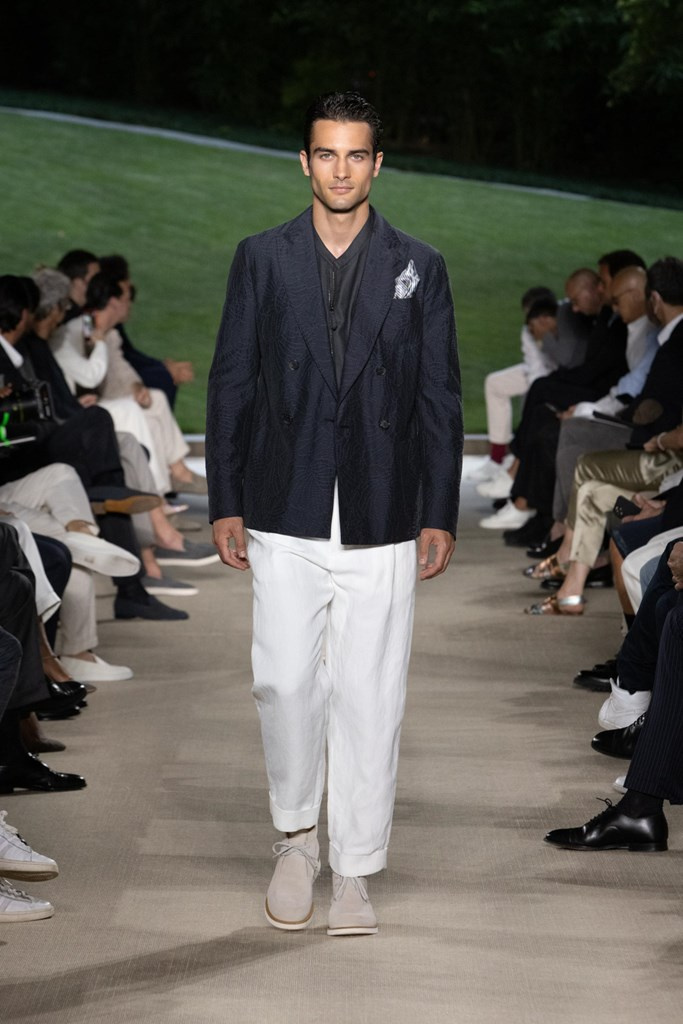 Armani 2024 moda uomo